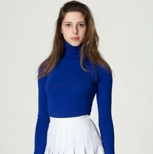 American Apparel cotton spandex jersey long sleeve